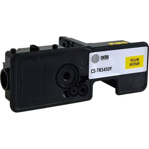 Картридж лазерный Cactus CS-TK5450Y желтый 3200стр для Kyocera Ecosys PA2600cx/PA2600cwx/MA2600cfx/MA2600cwfx с чипом