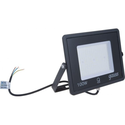 Прожектор уличный Gauss Qplus 613511100 светодиодный 100Вт черный