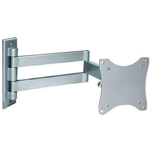 Кронштейн для телевизора Arm Media LCD-7101 серебристый 10"-26" до15кг поворотно-выдвижной и наклонный