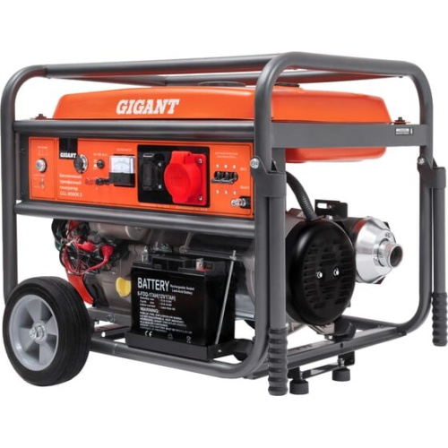 Бензиновый трехфазный генератор Gigant GGL-8000Е-3