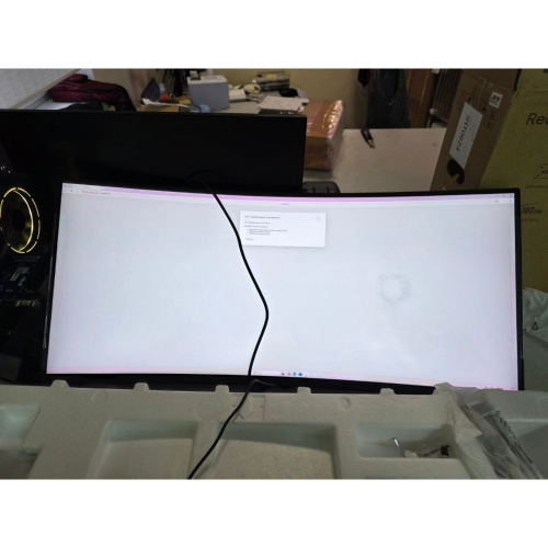 УЦ Монитор Xiaomi Redmi Display G34WQ 180Hz 3440х1440 VA (C34WQBA-RG) (плохая упаковка, пятно ввиде кольца на матрице)