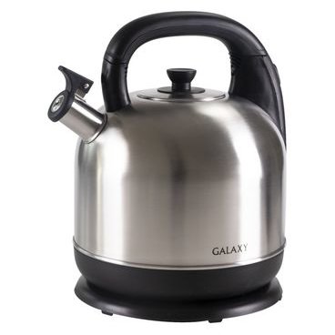 Чайник Galaxy GL0322 нерж/черный