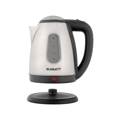 Чайник Scarlett SC-EK21S88 черный/серебристый
