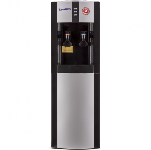 Кулер Для Воды Aqua Work 16Lr (25876) Компр.Охл, Нажим Кружкой, Россия, Серебристо-Черный