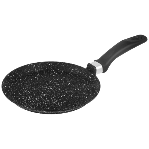 Сковорода блинная Victoria Гранит АЛА 220 (G0222) черн. с бел.крапинками