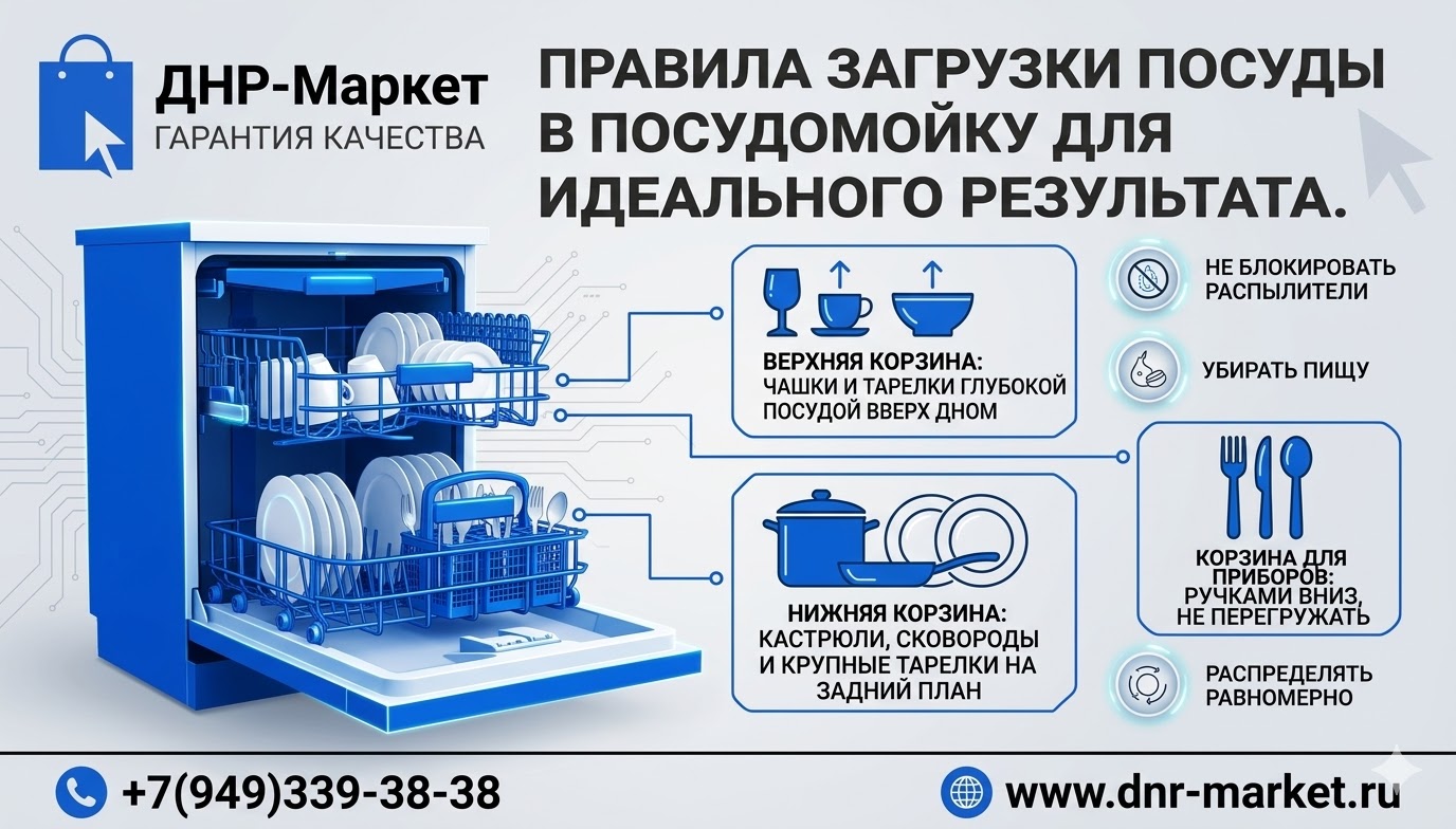 Правила загрузки посуды в посудомойку для идеального результата. Правила загрузки посуды в посудомойку для идеального результата.