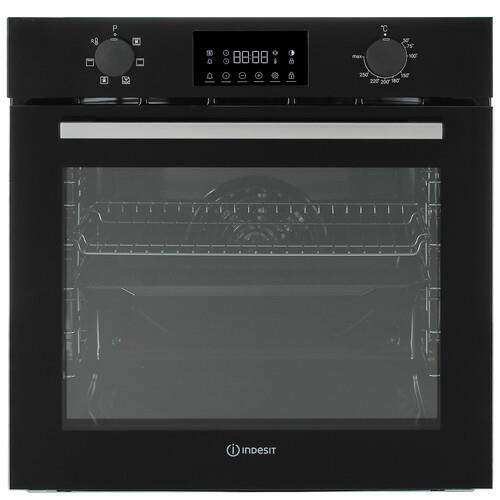 Электрический духовой шкаф Indesit IFE 3644 BL черный