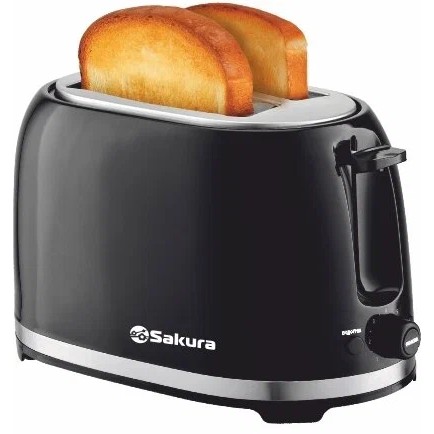 Тостер SAKURA SA-7610BK 850Вт черный