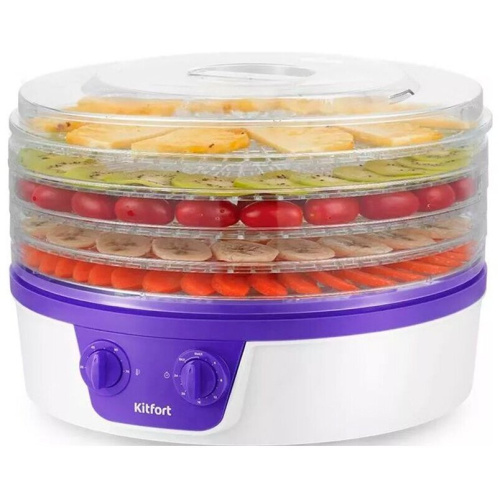 Сушка для фруктов и овощей Kitfort КТ-1935-1 5под белый