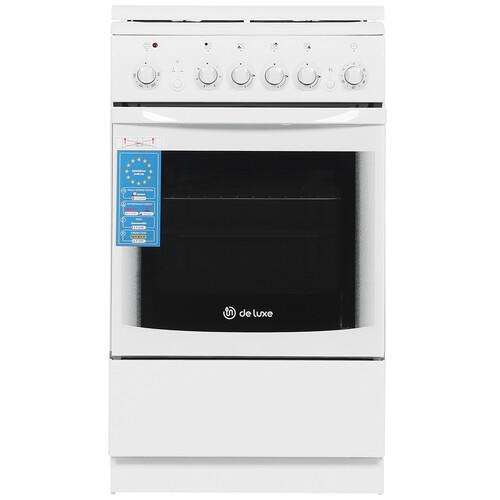 Комбинированная плита De Luxe 506031.00ГЭ (КР) белый