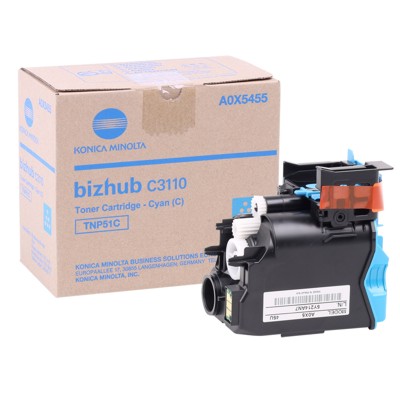 Тонер Konica-Minolta bizhub (A0X5455) C3110 синий TNP-51C
