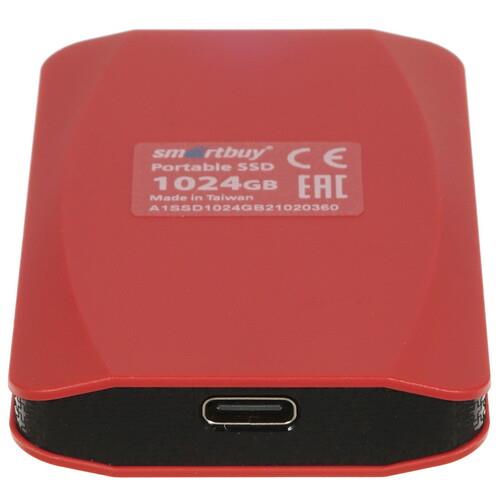 1000 ГБ Внешний SSD Smartbuy Aqous A1 [SB001TB-A1R-U31C]