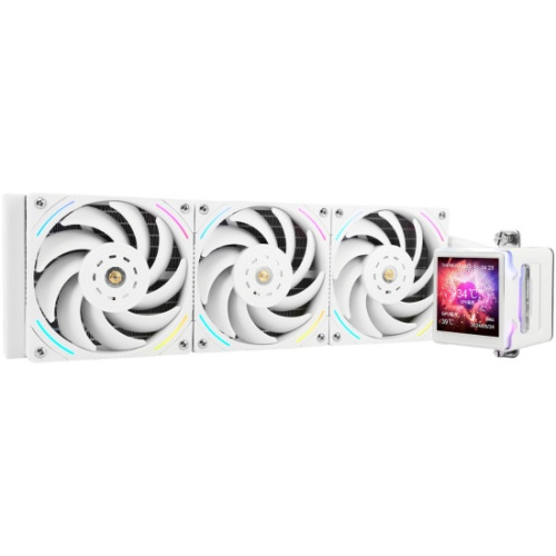 СВО Thermalright Elite Vision 360 ARGB White (TREV360AW) / 3x120mm ARGB PWM Fans