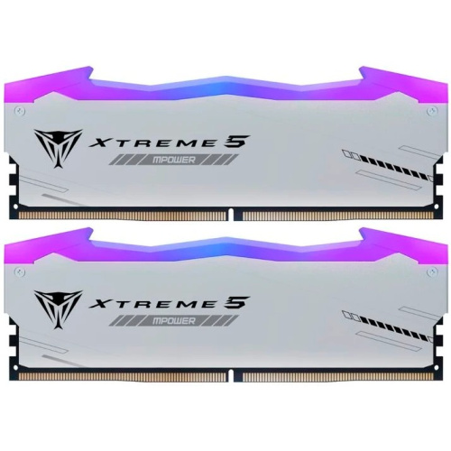 ОЗУ PATRIOT Xtreme 5 RGB Mpower (PVXR532G80C38KM) DDR 5 DIMM 32Gb (16Gbx2) 8000Mhz, (retail)