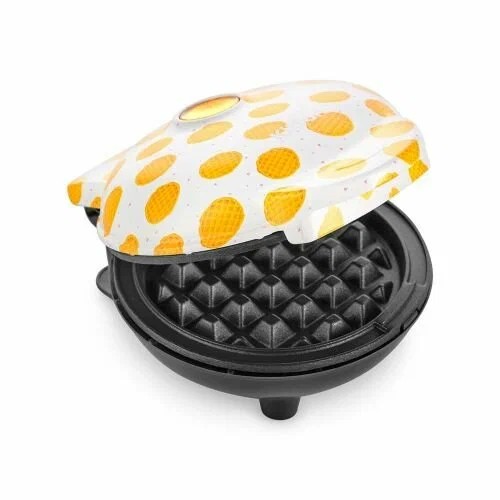 Вафельница Kitfort КТ-1684-2 белый/желтый