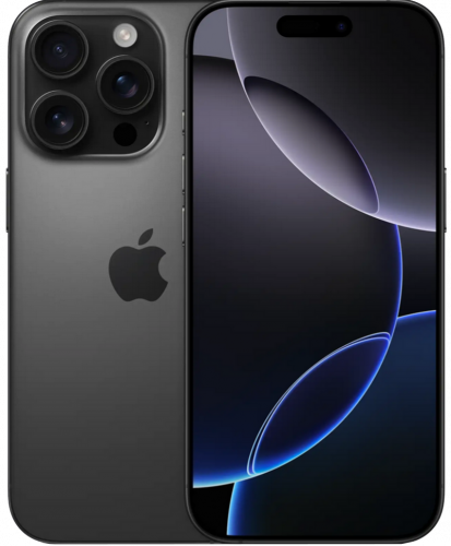 Смартфон Apple Iphone 16 Pro Max 256Gb Esim + Sim Black Titanium