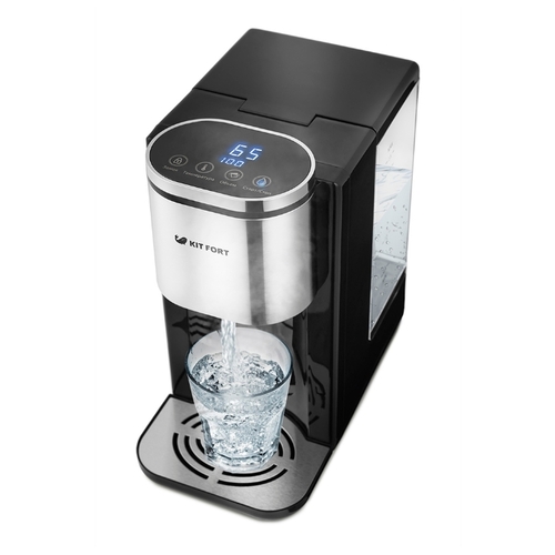 Термопот Kitfort КТ-2503 черный/серебристый