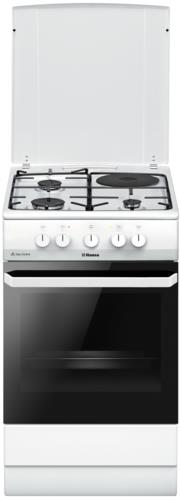 Комбинированная плита Hansa FCMW54000H белый