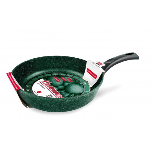 Сковорода НЕВА-МЕТАЛЛ 16128 Каменная Балтик грин