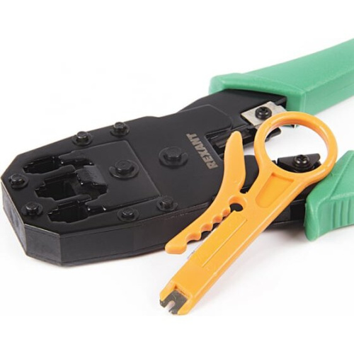 Кримпер REXANT HT-318М/HT-315 (12-3441) для обжима 8P8C/6P6C/4P4C/ht-200 заделка витой пары