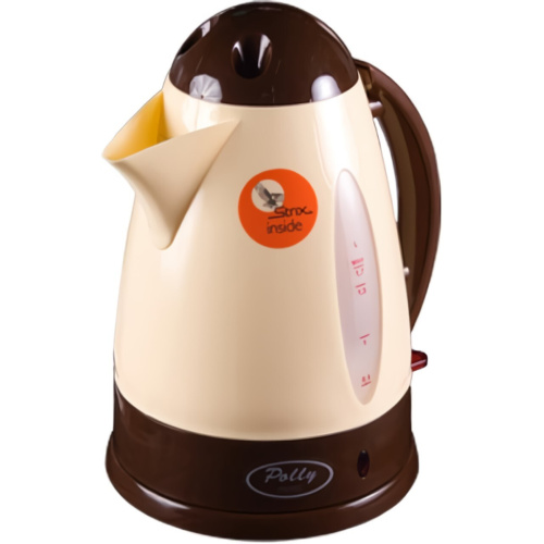 Электрочайник Polly Люкс ЕК-11 бежево-коричневый