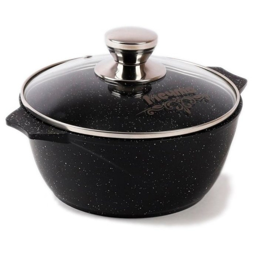 Кастрюля МЕЧТА 44802 Гранит black 4л