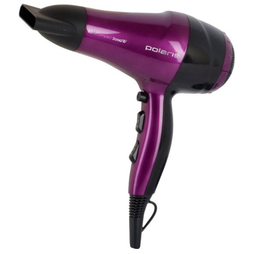 Фен Polaris PHD 2077i фиолетовый/черный
