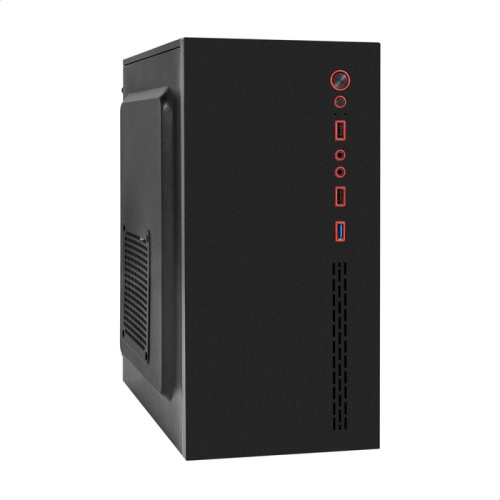 Корпус ExeGate BAA-403U EX298163RUS Minitower (mATX, без БП, 2*USB+1*USB3.0, HD Audio, черный)