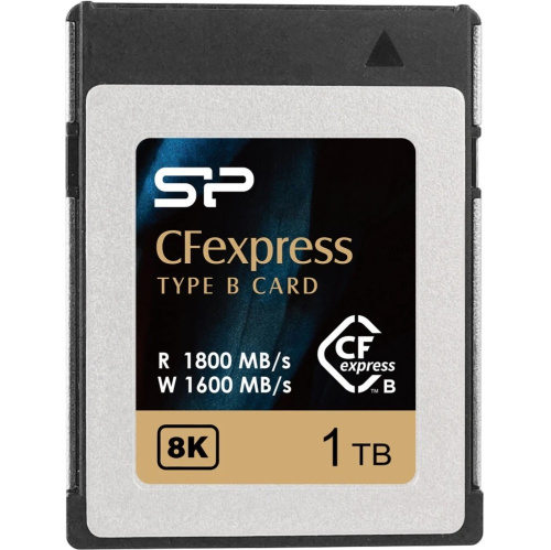 Карта памяти CFexpress Silicon Power SP001TBCFEB21V10 Type B 1TB 1800/1500 Mb/s