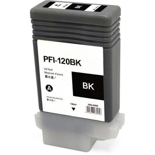Картридж струйный NV Print PFI-120BK (NV-2885C001) Black для Canon imagePROGRAF TM-200/205/300/305 (130 мл)