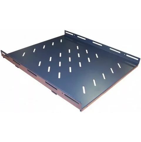 Полка стационарная ЦМО СВ-62-9005 черный нагр.45кг 19" 622мм (1шт)