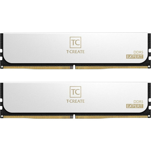 ОЗУ TEAMGROUP T-Create Expert 32GB (CTCWD532G6000HC38ADC01) (2x16GB) DDR5 6000MHz CL38 (38-38-38-78) 1.25V / White
