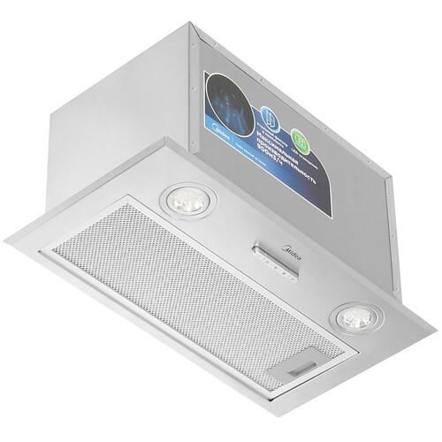 Вытяжка полновстраиваемая Midea MH60I370X серебристый