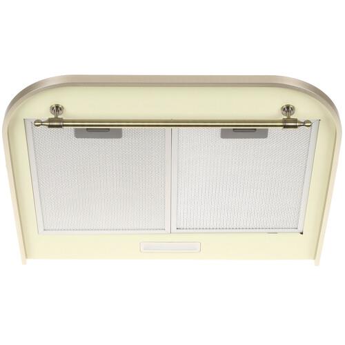 Вытяжка каминная Haier HVX-W671ATQBC бежевый/золотистый