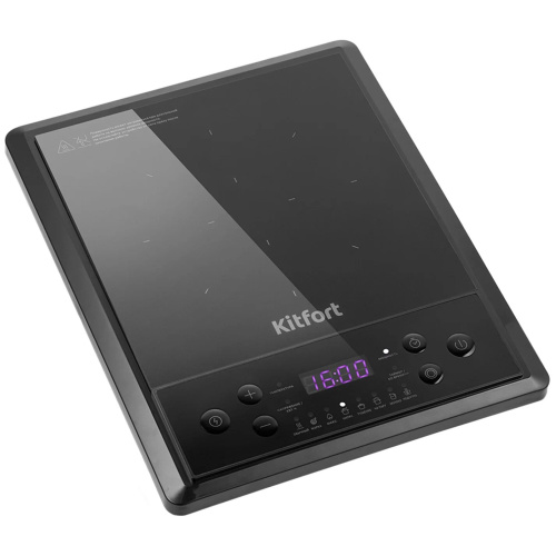 Плита индукционная Kitfort КТ-158 черный стеклокерамика