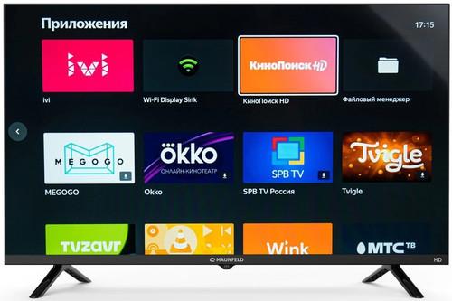 32" (81 см) Телевизор Maunfeld MLT32HSX02 черный