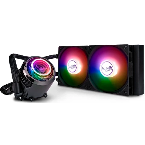 СВО Valkyrie Jarn 240 ARGB Black (HW C240) / 2x120mm ARGB fans, 700-1850RPM, 75CFM, 34dBA, 250W TDP