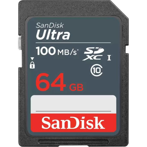 Карта памяти SANDISK SDXC 64GB SDSDUNR-064G-GN3IN UHS-I