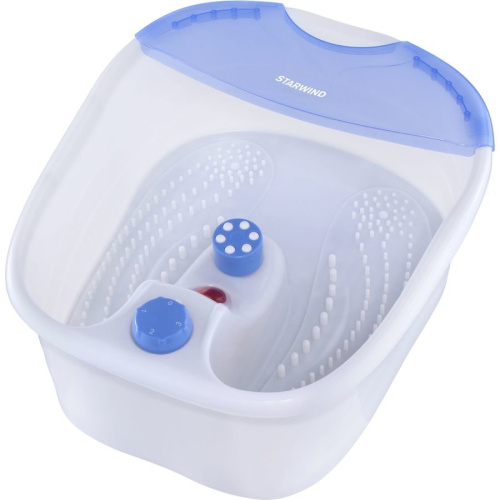 Гидромассажная ванночка для ног Starwind SFM 4230 белый/голубой