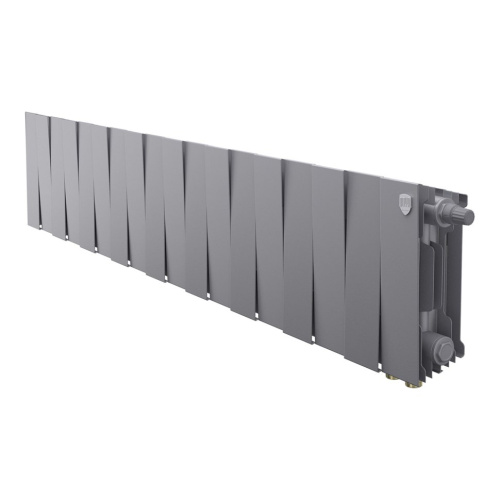 Биметаллический радиатор отопления Royal Thermo PianoForte 200 Серебристый VR80 18 секц.