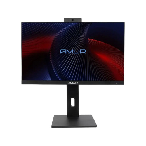 Моноблок Amur Тигр H6I12 АМУЕ.466219.004 (2171379) 23.8" Full HD i3 12100 (3.3) 8Gb SSD256Gb UHDG 730 без ОС WiFi BT 120W клавиатура мышь Cam черный