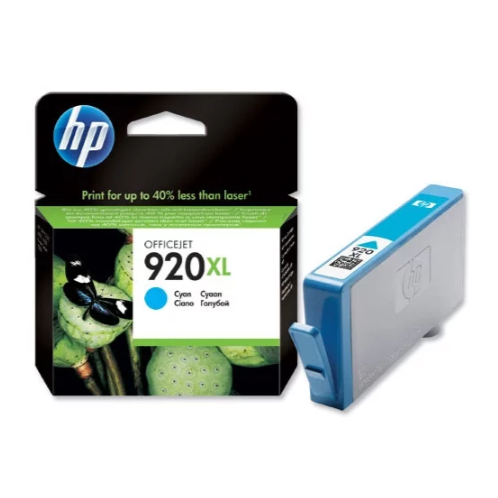 Картридж струйный HP 920XL CD972AE голубой для HP OJ 6000/6500