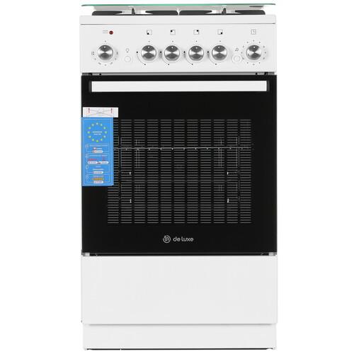 Комбинированная плита De Luxe 5040.40ГЭ (КР) ЧР белый