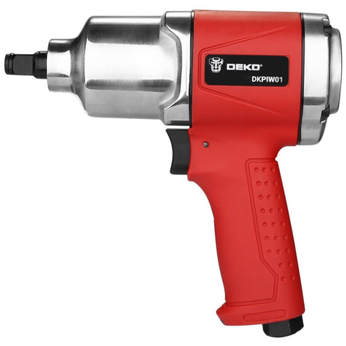 Гайковерт Deko DEKO DKPIW01 красный/серебристый