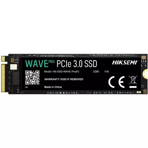 SSD HIKSEMI Wave Pro (P) (HS-SSD-WAVE Pro(P) 1024G) 1.0Tb M.2 (PCI-E 3.0 x4, up to 3520/2900MBs, 3D NAND, 448TBW)