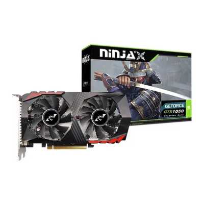 Видеокарта Ninja (Sinotex) GTX1050 4GB (NK105NP45F) GDDR5 128bit DVI DP HDMI 2Fan RTL