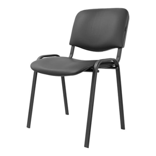 Стул офисный Gigant GCH-01 (BL) кожзам, черный