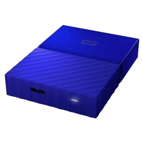 Внешний HDD 4Tb Western Digital My Passport Blue (WDBPKJ0040BBL-WESN)