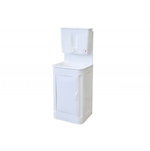 Умывальник Мастерица ЭВБО-22 с ЭВН, с пластиковой тумбой