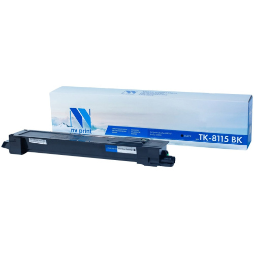 Картридж совместимый NVPrint NV-TK8115Bk NV-TK-8115 Black для Kyocera EcoSys-M8124/EcoSys-M8130 (12000k)
